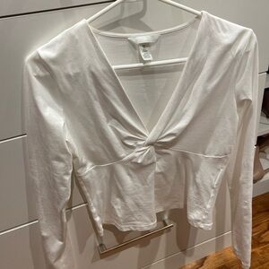 H&M White top